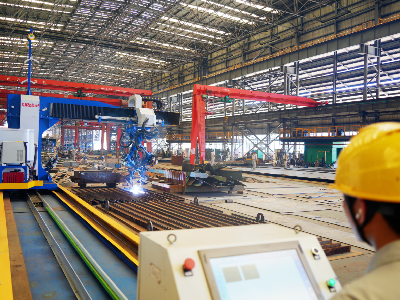 【新質(zhì)生產(chǎn)力】智能焊接實(shí)現(xiàn)跨越式發(fā)展 福建船政“智能制造”樹立行業(yè)新標(biāo)桿